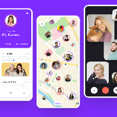 App For Making Friends - dating app template