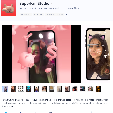 Create cool AR filters for your brand with SuperFan Studio