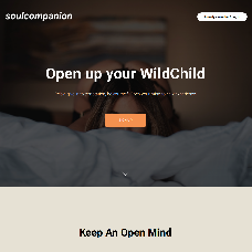 Open up your WildChild - dating website template