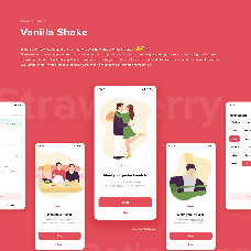 Vanilla Shake - dating app template