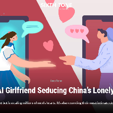 AI girl seducing lonely men