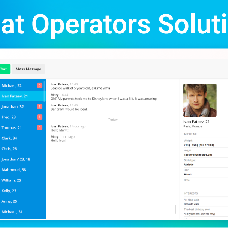Chat operators platform with chatbots