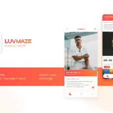 Luvmaze - dating app template