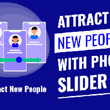 Photo slider – Eye-catching block on the main page