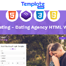 First Dating - dating website template