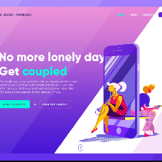 Get coupled - dating website template