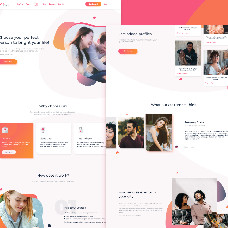 Love Voice - dating website template