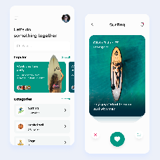 Sport Dating App - dating app template
