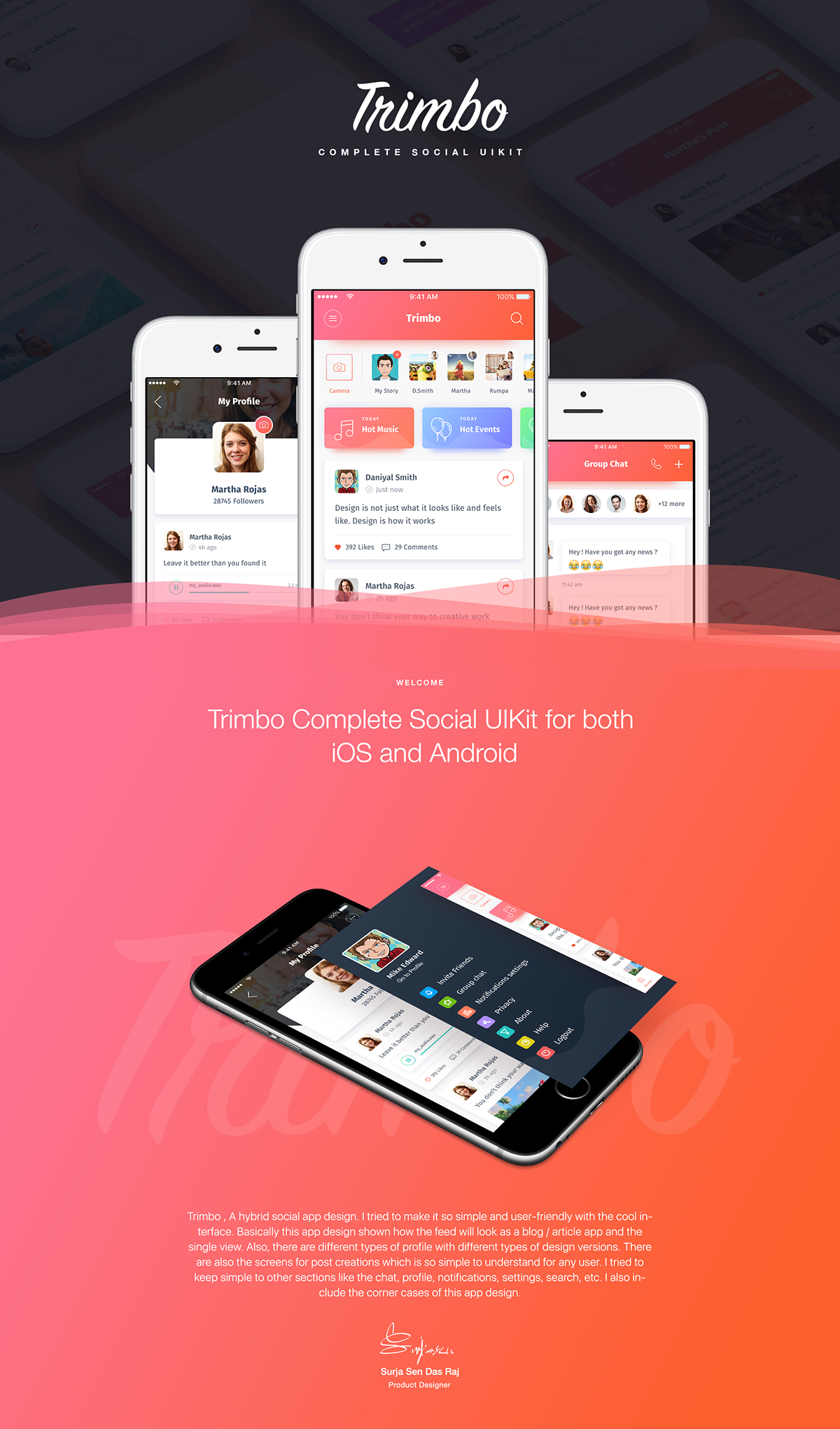 Trimbo - dating app template