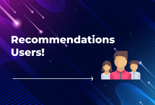 Recommended users - Increase engagement by showing similar users