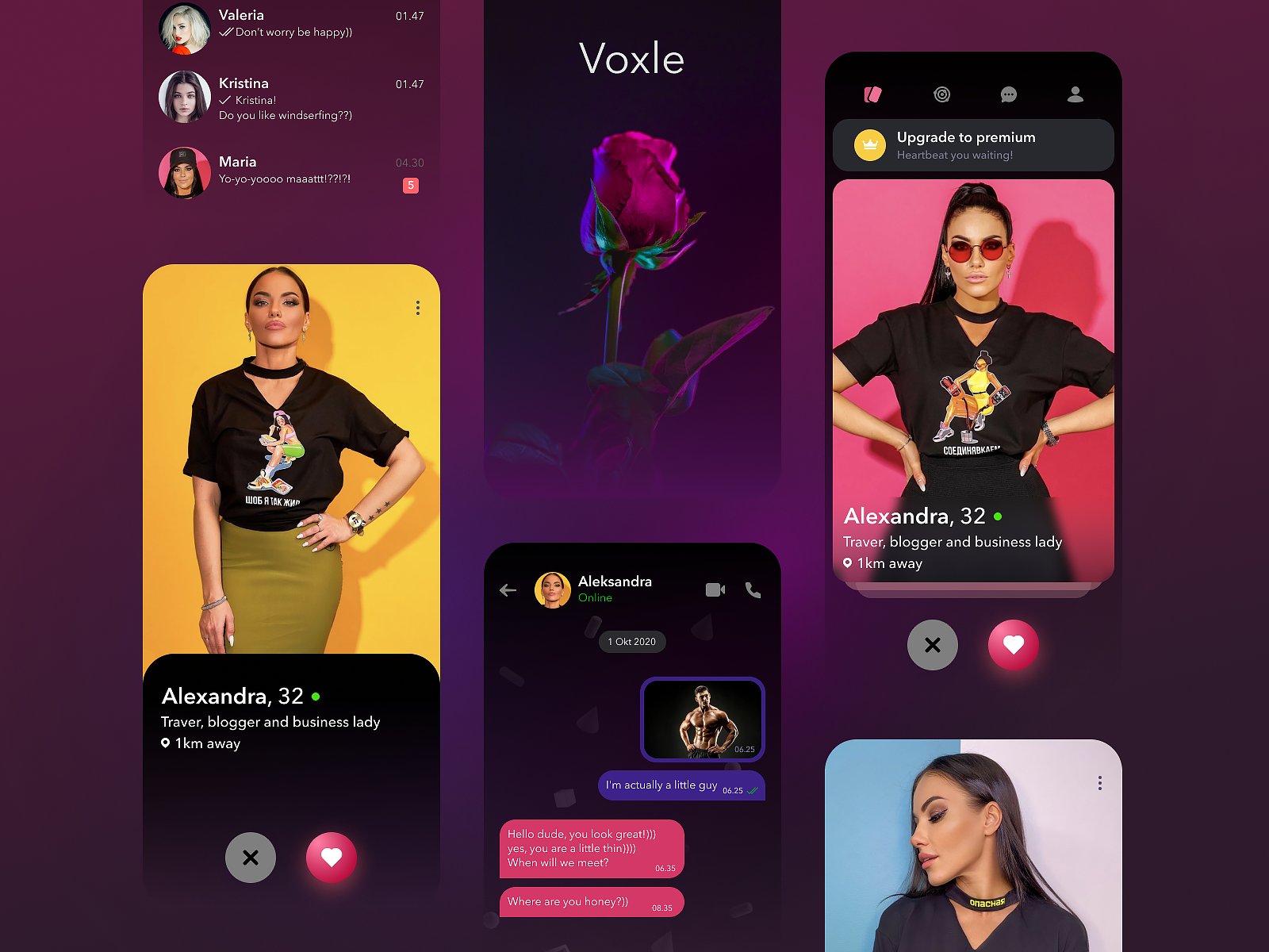 Voxle - dating app template
