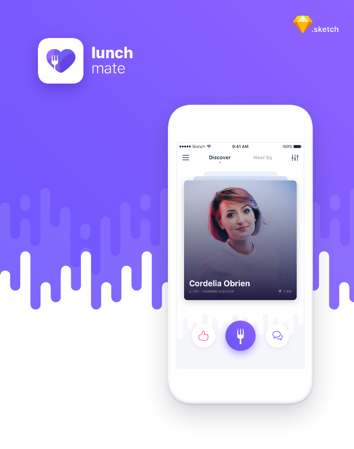 Lunchmate - dating app template