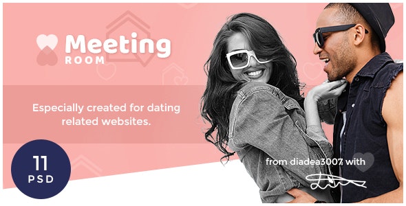 Meeting Room - dating website template