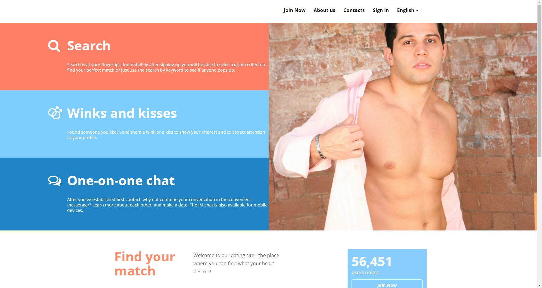 Gaymeeting.com website