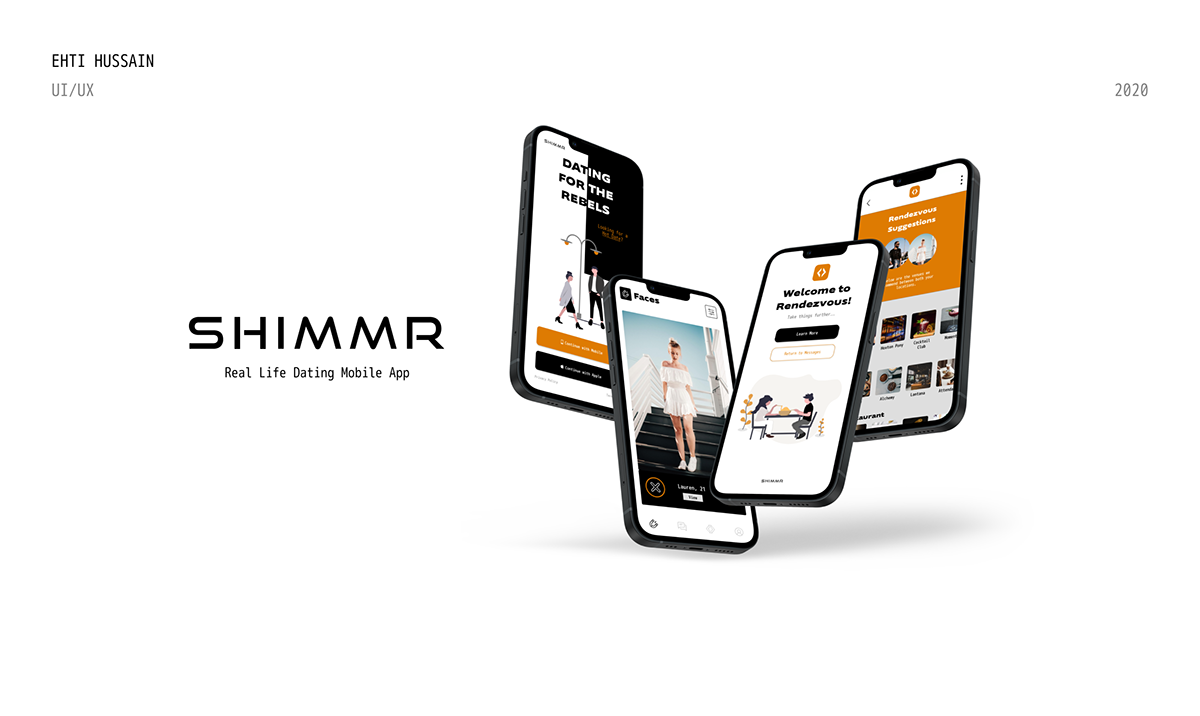 SHIMMR - dating app template