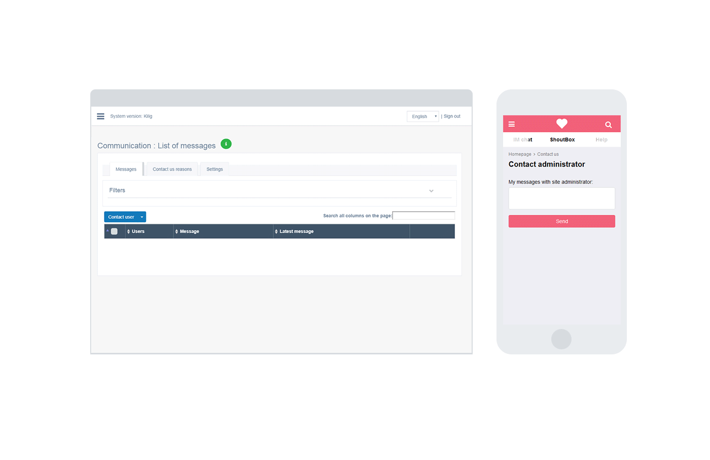 Prototype of Tickets add-on – direct and fast communication with site members