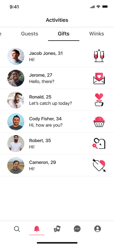 Dating App Made with Flutter