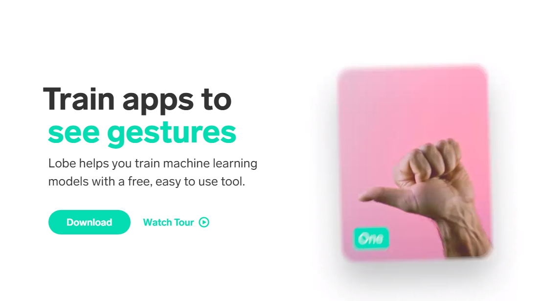 Gestures recognition app