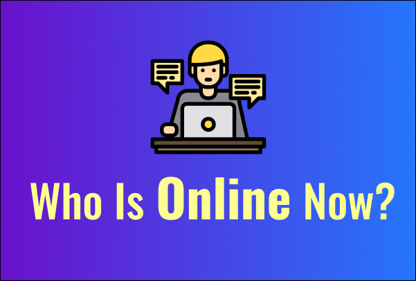 Online users – Show people who is online now