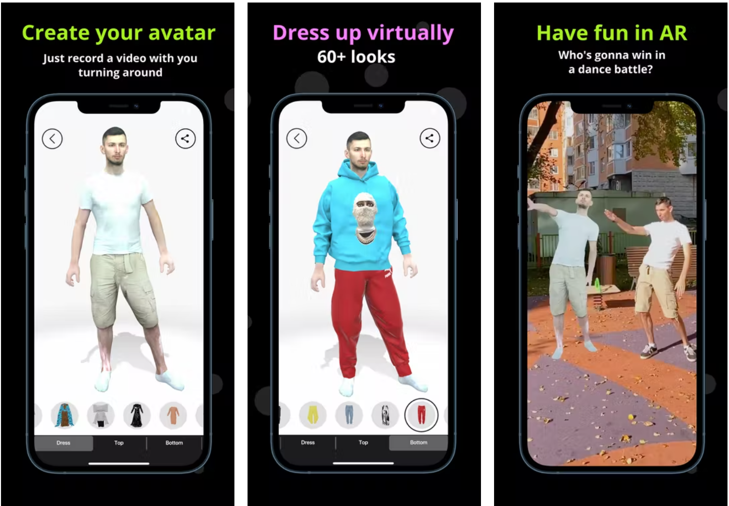 Create 3D avatar of your users