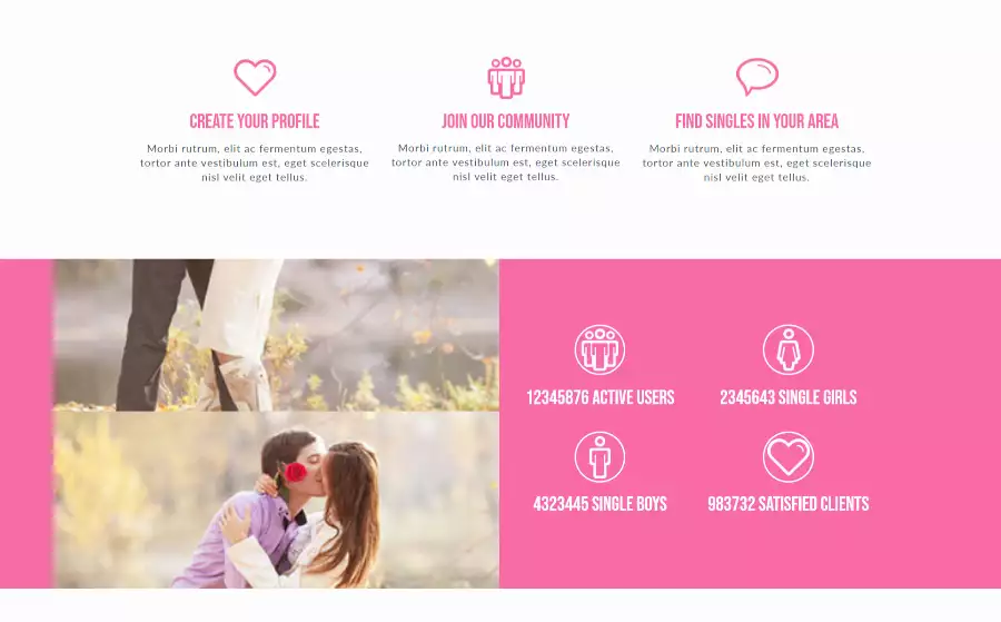Love Muse - dating website template