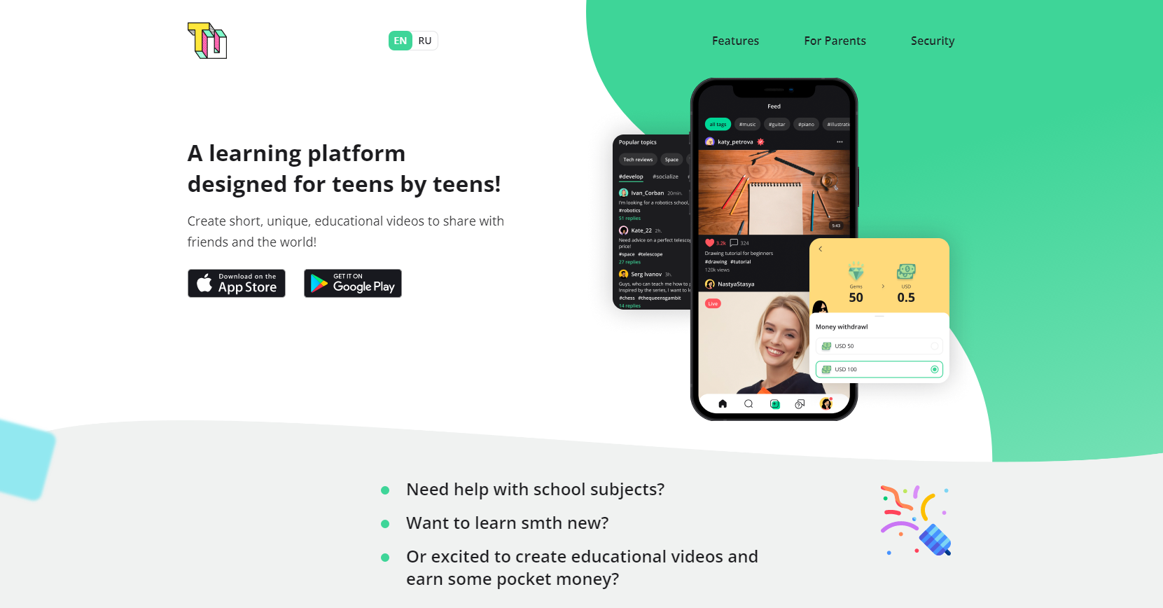 Let kids teach each other with TeenUP app