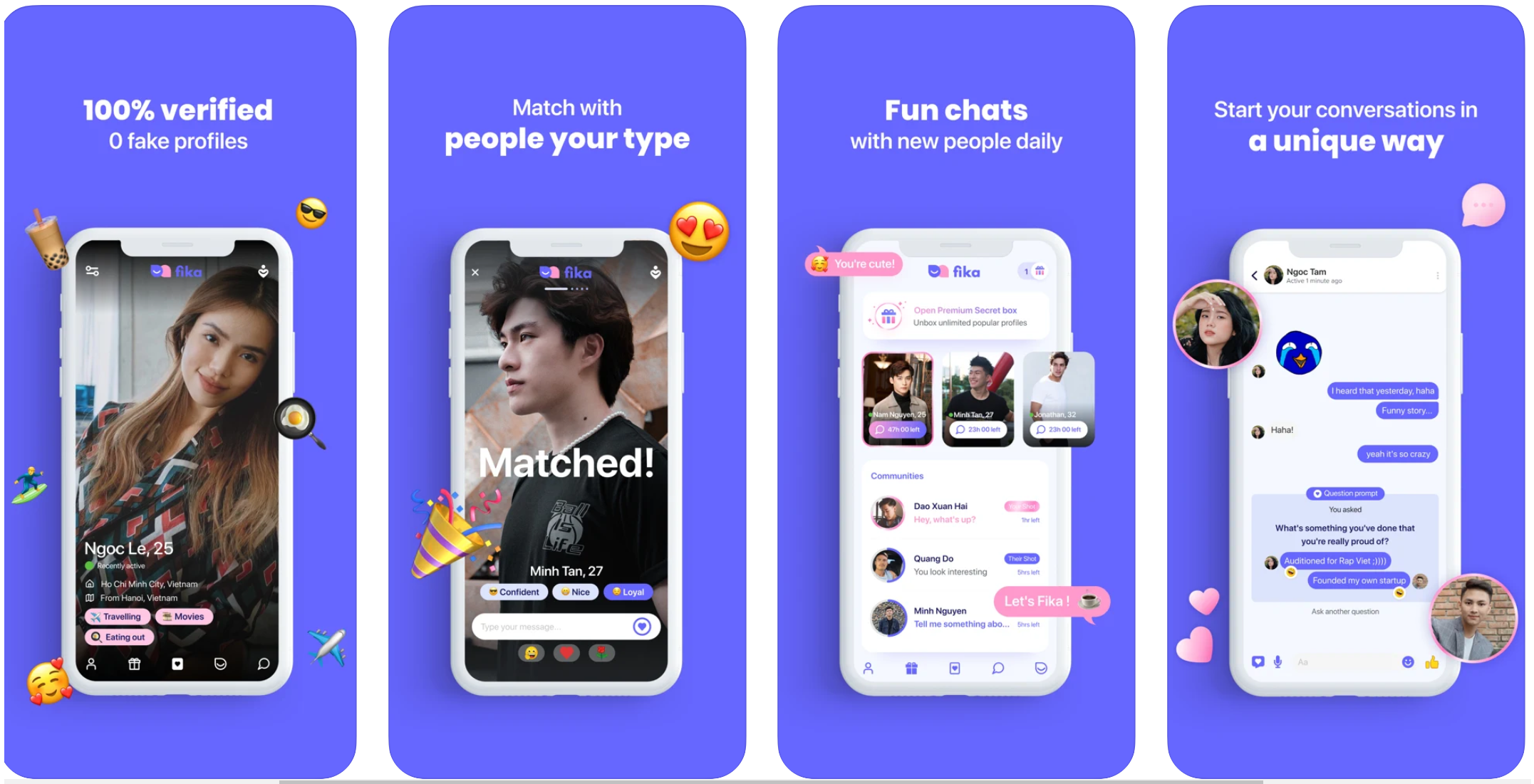 Female focused AI social and dating app