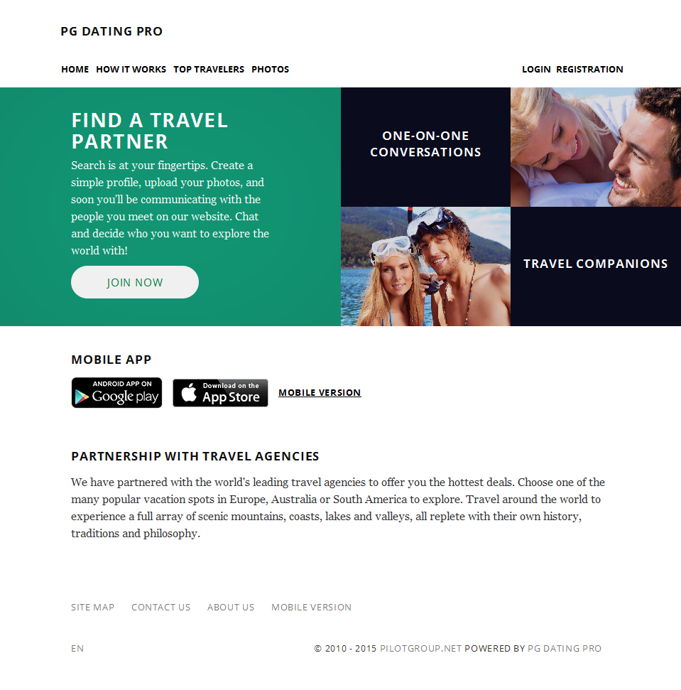 Bonatea - dating website template