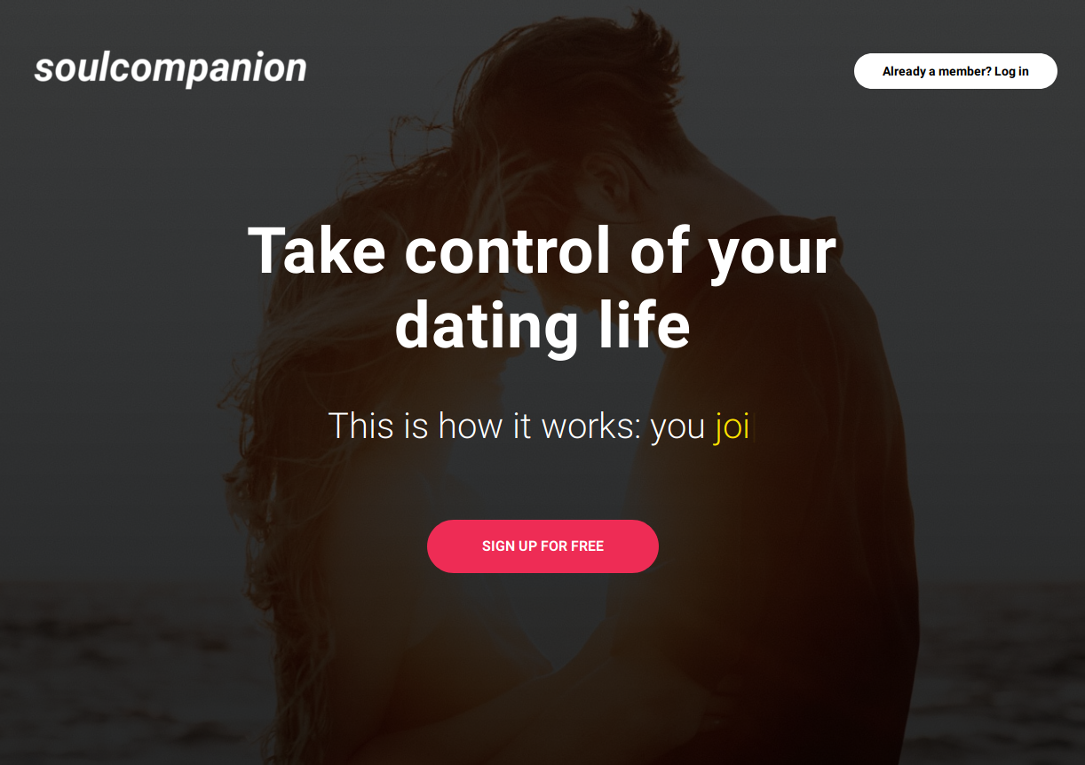 Take control of your dating life - dating website template