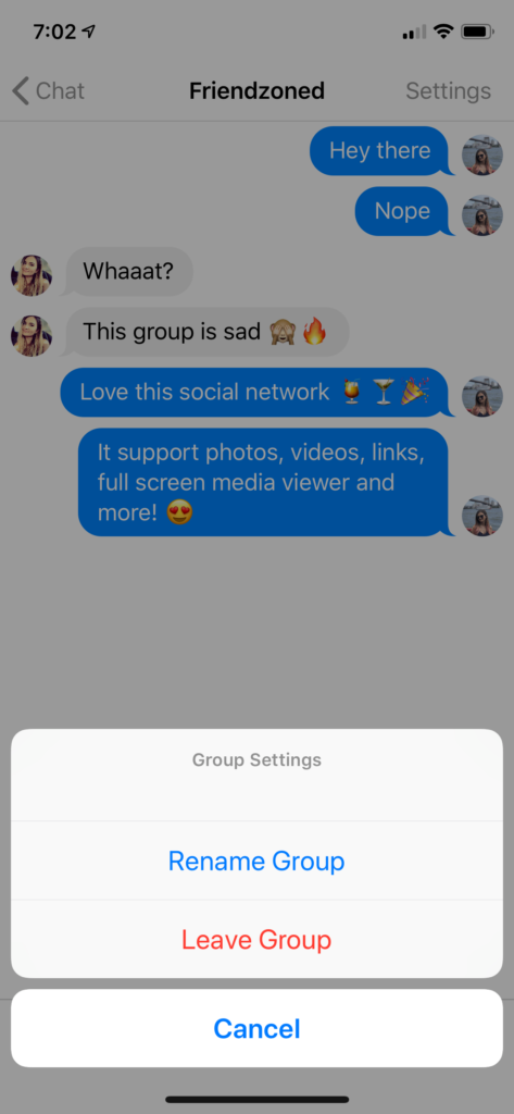 Facebook Clone - dating app template