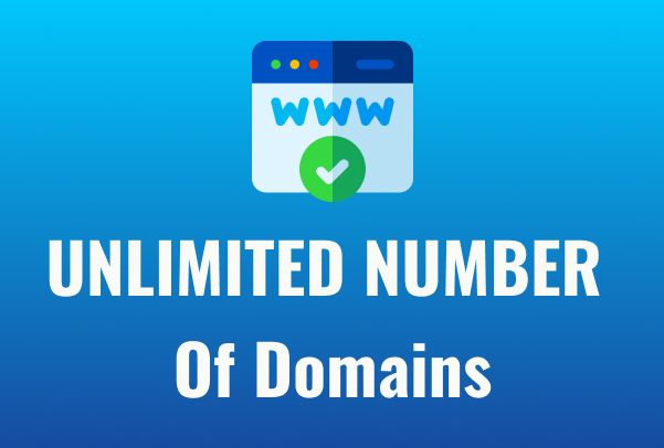 Multi domain service - Cover different audiences, geos and niches by launching different domains