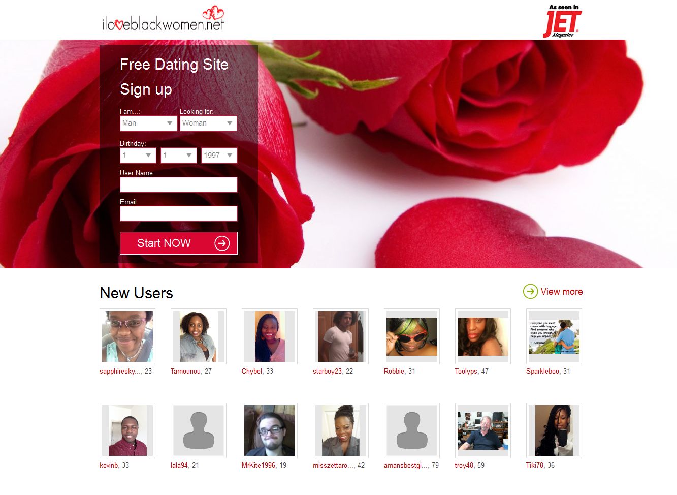 Dating site for black women lovers 