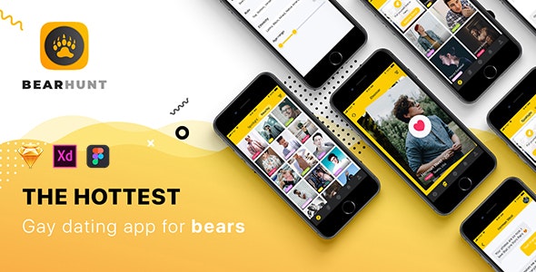 BearHunt - dating app template