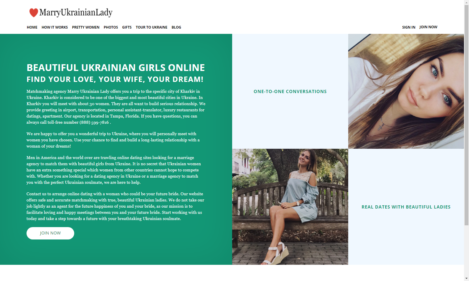 Dating site to marry Ukrainian ladies