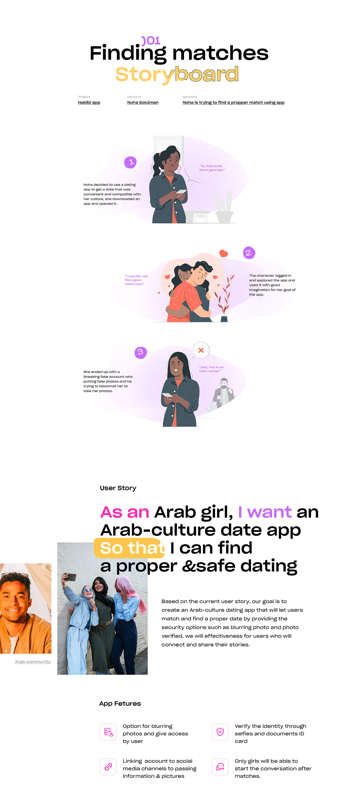 Habibi - dating app template