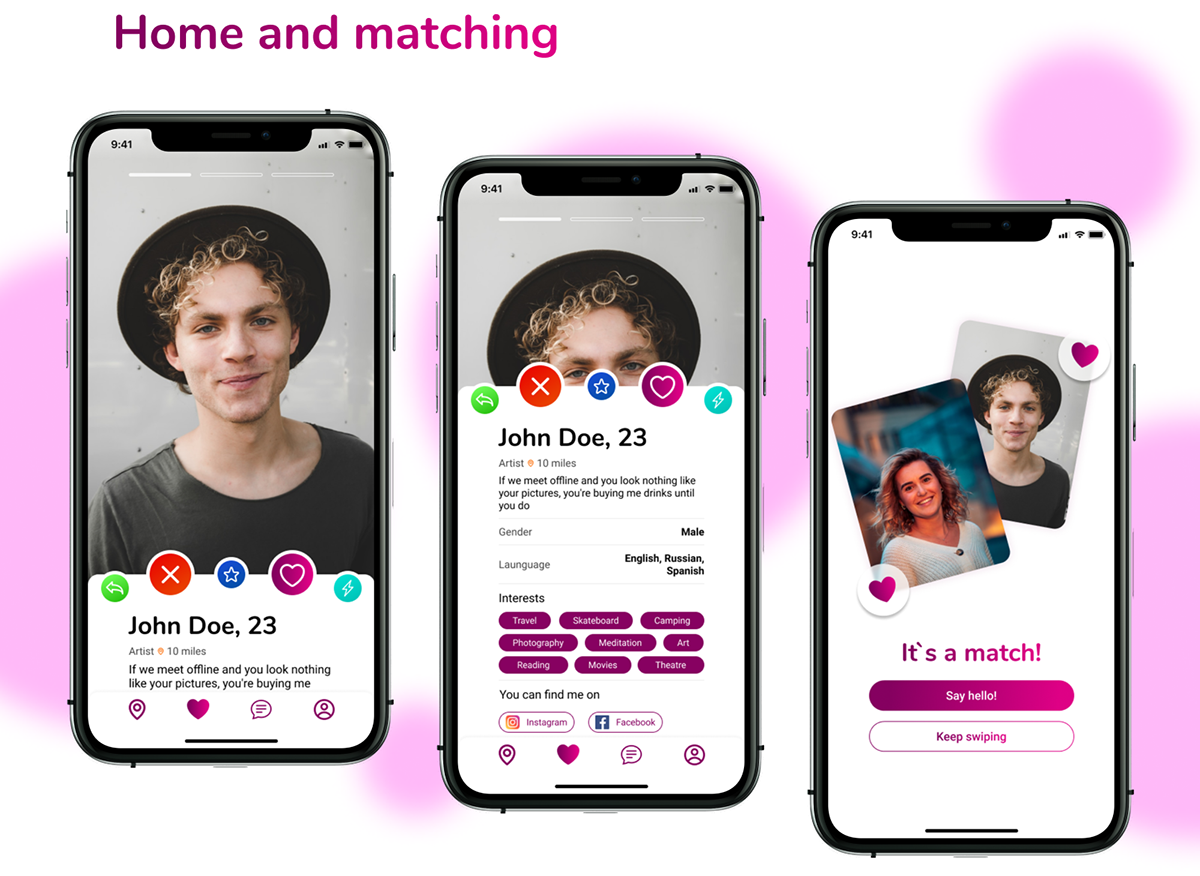 Date me - dating app template