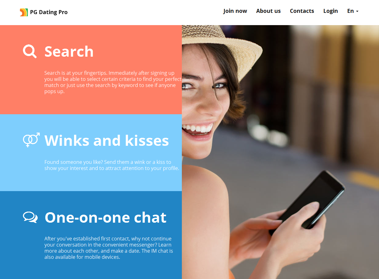 Arundina - dating website template
