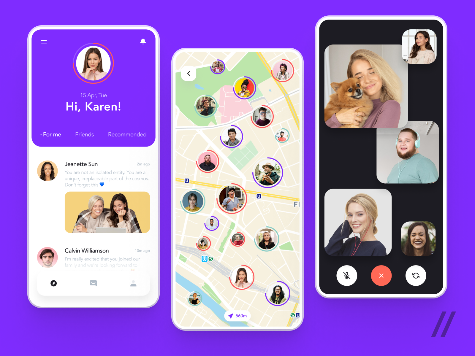 App For Making Friends - dating app template