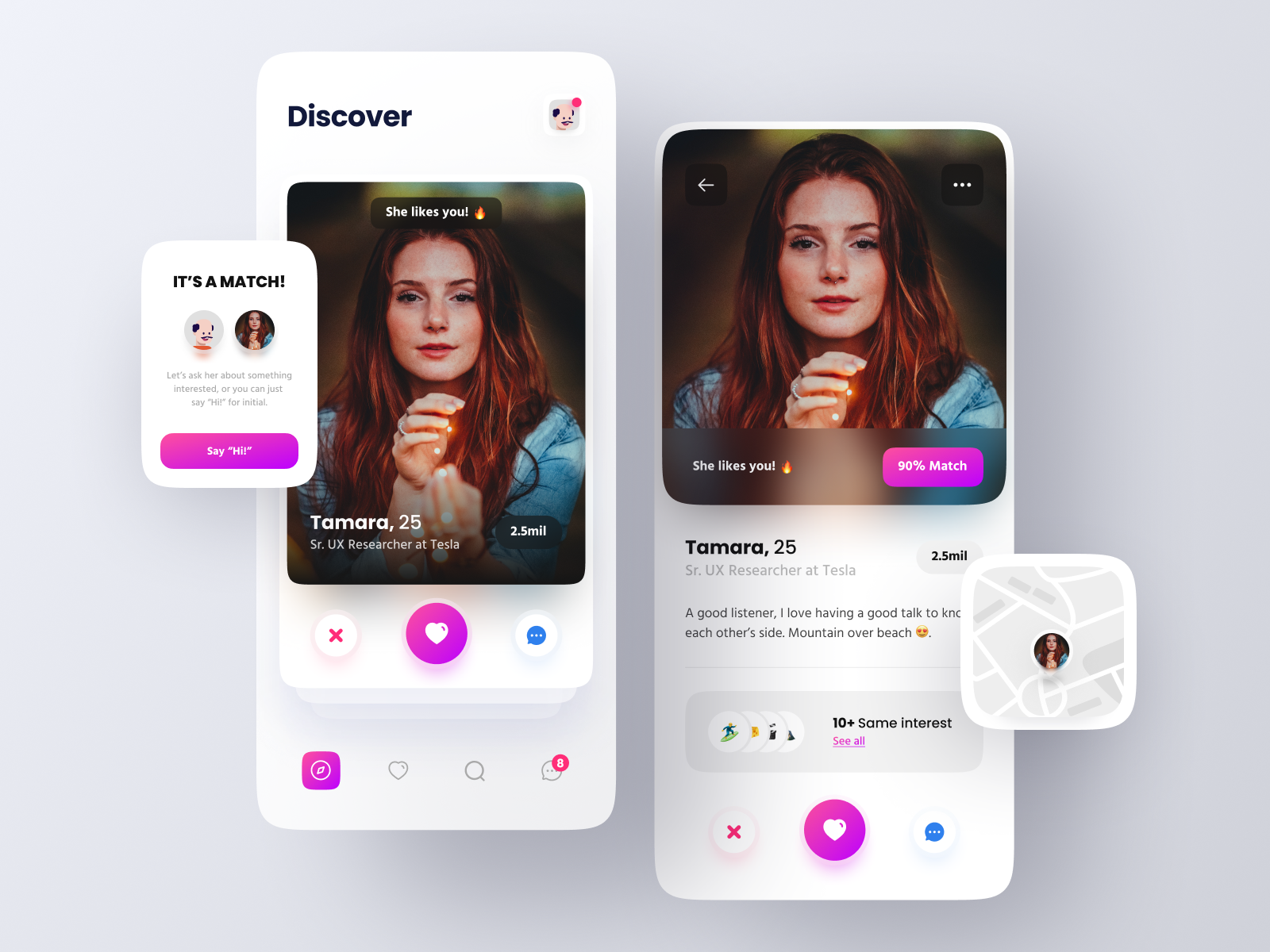 Dating App Concept - dating app template